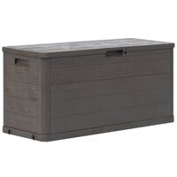 vidaXL Garden Storage Box 280 L Brown