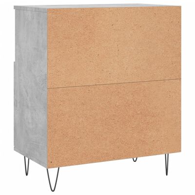 vidaXL Sideboard Concrete Grey 60x35x70 cm Engineered Wood