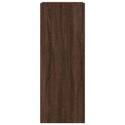 vidaXL Shoe Cabinet Brown Oak 52x37.5x100 cm Engineered Wood