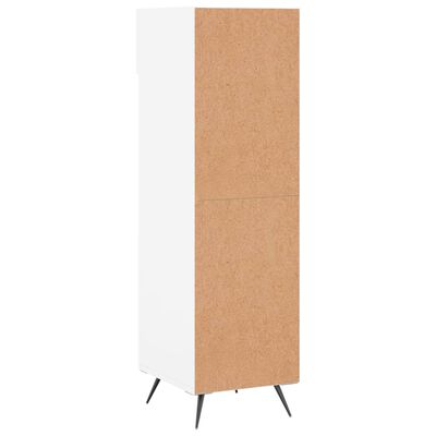 vidaXL Shoe Cabinet White 30x35x105 cm Engineered Wood