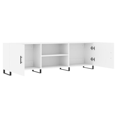 vidaXL TV Cabinet White 150x30x50 cm Engineered Wood