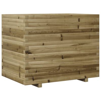 vidaXL Garden Planter 90x60x72 cm Impregnated Wood Pine