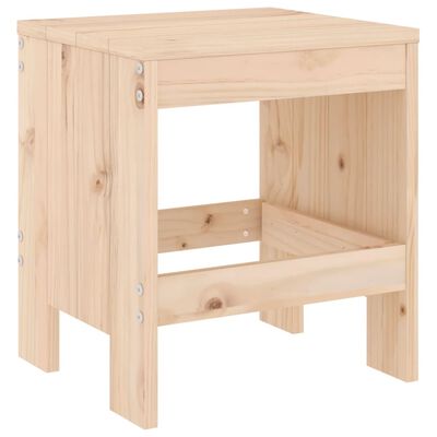 vidaXL Garden Stools 2 pcs 40x36x45 cm Solid Wood Pine