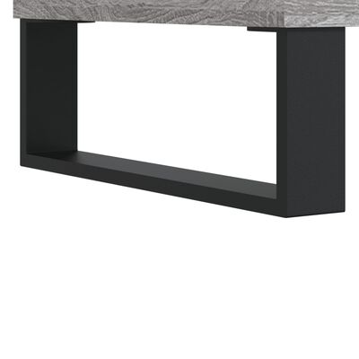 vidaXL Coffee Table Grey Sonoma 50x46x35 cm Engineered Wood