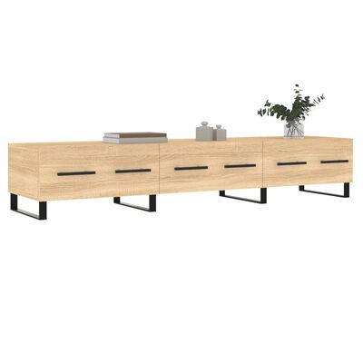 vidaXL TV Cabinet Sonoma Oak 150x36x30 cm Engineered Wood