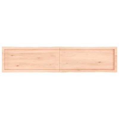 vidaXL Table Top 180x40x(2-6) cm Untreated Solid Wood Live Edge