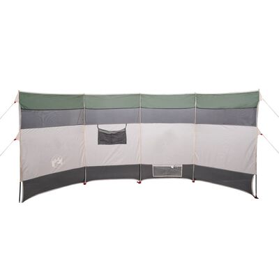 vidaXL Camping Windbreak Green 366x152x152 cm Waterproof