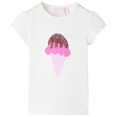 Kids' T-shirt Ecru 140