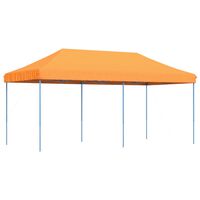 vidaXL Foldable Party Tent Pop-Up Orange 580x292x315 cm