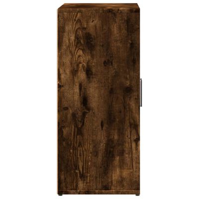 vidaXL Sideboards 2 pcs Smoked Oak 60x31x70 cm Engineered Wood