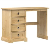 vidaXL Dressing Table Corona104x47x75 cm Solid Wood Pine