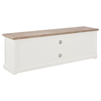 vidaXL TV Cabinet White 110x30x40cm Engineered Wood