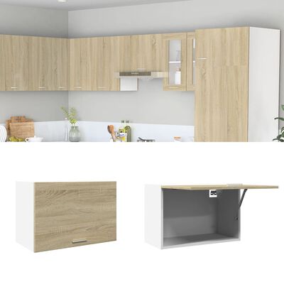 vidaXL Hanging Cabinet Sonoma Oak 60x31x40 cm Engineered Wood