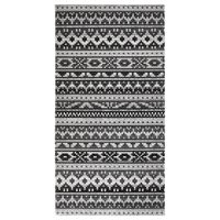 vidaXL Outdoor Rug Flatweave 80x150 cm Dark Gery