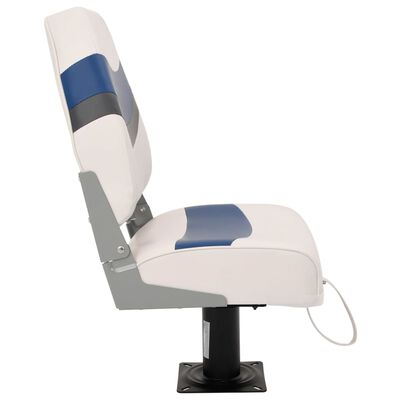 vidaXL Boat Seat with Pedestal 360° Rotatable