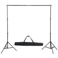 vidaXL Telescopic Background System 155-300 cm