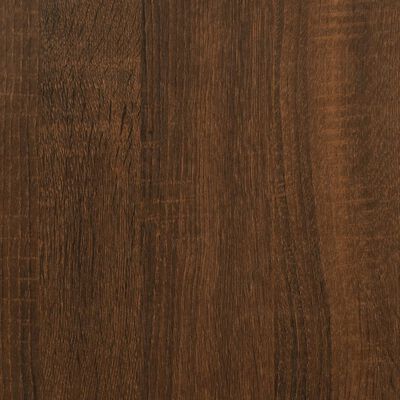 vidaXL Highboard Brown Oak Engineered Wood