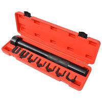 vidaXL Eight Piece Inner Tie Rod Installer/Remover Set