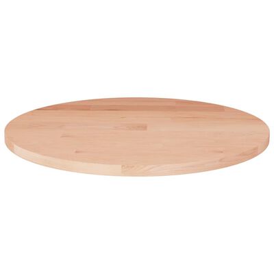 vidaXL Round Table Top ??30x1.5 cm Solid Wood Oak