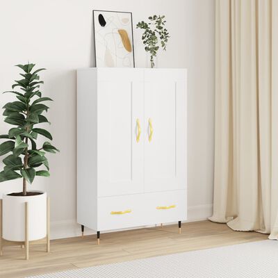 vidaXL Highboard White 69.5x31x115 cm Engineered Wood