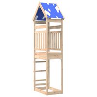 vidaXL Play Tower 85x52.5x265 cm Solid Wood Pine