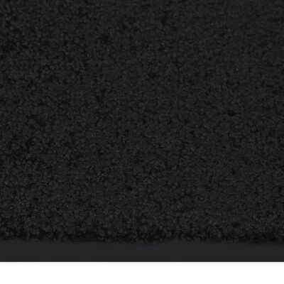 vidaXL Doormat Black 60x80 cm