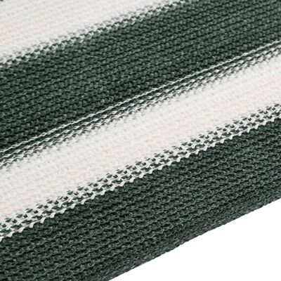 vidaXL Privacy Net Green and White 1.8x25 m HDPE 75 g/m²