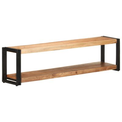 vidaXL TV Cabinet 150x30x40 cm Solid Acacia Wood