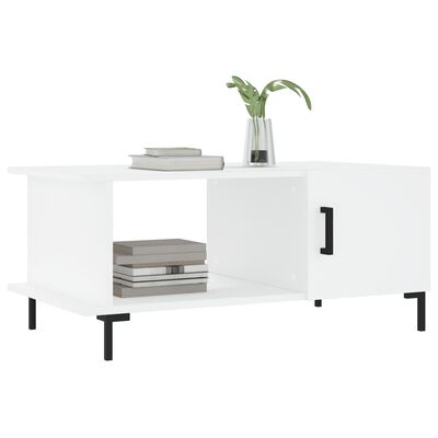 vidaXL Coffee Table White 90x50x40 cm Engineered Wood