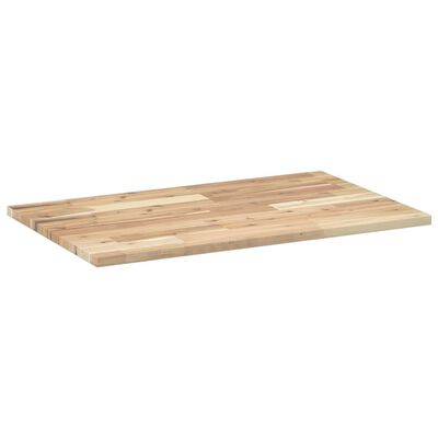 vidaXL Table Top Rectangular 80x50x2 cm Solid Wood Acacia