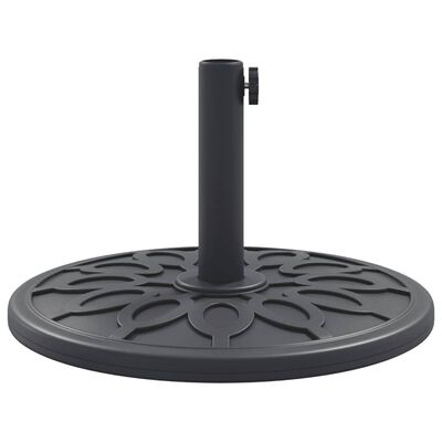 vidaXL Parasol Base for Ø38 / 48 mm Poles 12 kg Round