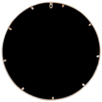 vidaXL Mirror Sand 40x3 cm Iron Round for Indoor Use