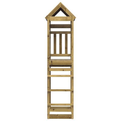 vidaXL Play Tower 85x52.5x239 cm Impregnated Wood Pine