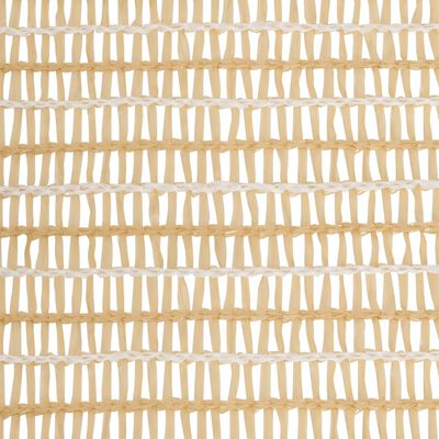 vidaXL Privacy Net Beige 1.5x25 m HDPE 150 g/m²