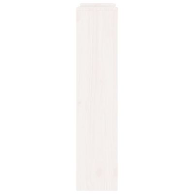 vidaXL Radiator Cover White 210x21x85 cm Solid Wood Pine