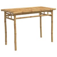 vidaXL Garden Dining Table 110x55x75 cm Bamboo