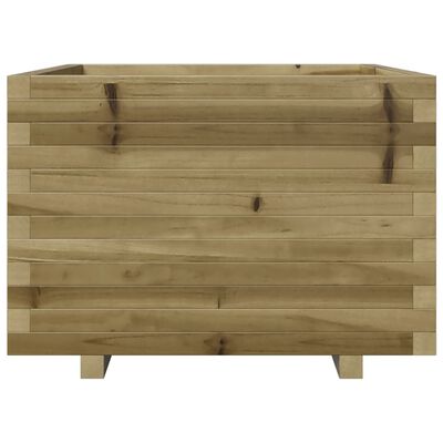 vidaXL Garden Planter 70x70x49.5 cm Impregnated Wood Pine