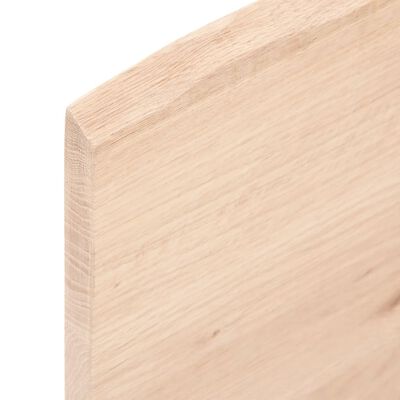 vidaXL Bathroom Countertop 60x40x2 cm Untreated Solid Wood