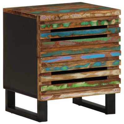 vidaXL Bedside Cabinets 2 pcs 40x33x46 cm Solid Wood Reclaimed