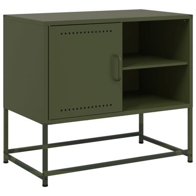 vidaXL TV Cabinet Mustard Yellow 100.5x39x60.5 cm Steel