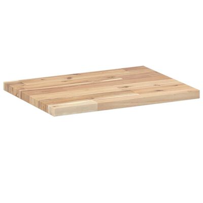 vidaXL Floating Shelves 4 pcs 60x30x2 cm Untreated Solid Wood Acacia