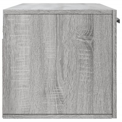 vidaXL Wall Cabinet Grey Sonoma 100x36.5x35 cm Engineered Wood