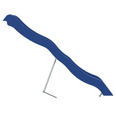 vidaXL Play Slide Blue 210x40 cm Polypropylene