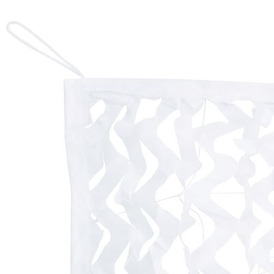 vidaXL Camouflage Net with Storage Bag 627x290 cm White