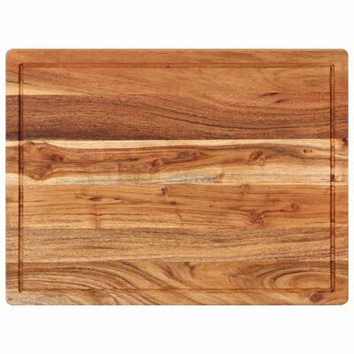 vidaXL Chopping Board 50x38x2.5 cm Solid Wood Acacia