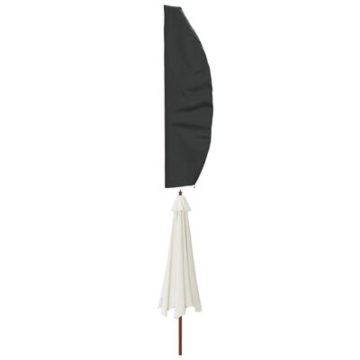 vidaXL Garden Umbrella Cover Black 280x30/81/45 cm 420D Oxford