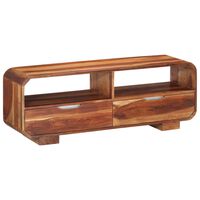 vidaXL TV Cabinet 110x30x40 cm Solid Wood Acacia