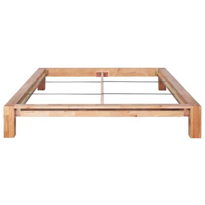 vidaXL Bed Frame without Mattress Solid Oak Wood 160x200 cm