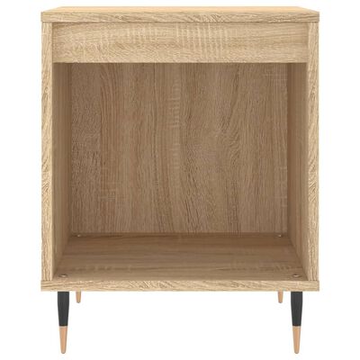 vidaXL Bedside Cabinet Sonoma Oak 40x35x50 cm Engineered Wood