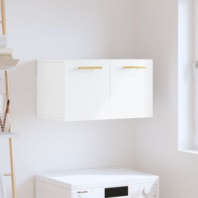 vidaXL Wall Cabinet White 60x36.5x35 cm Engineered Wood